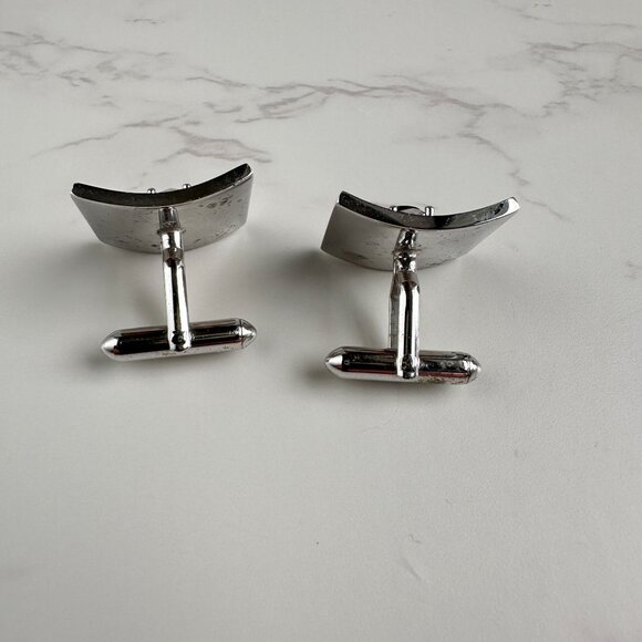 Vintage Starburst Cufflinks, Gift for Him - Picture 5 of 7